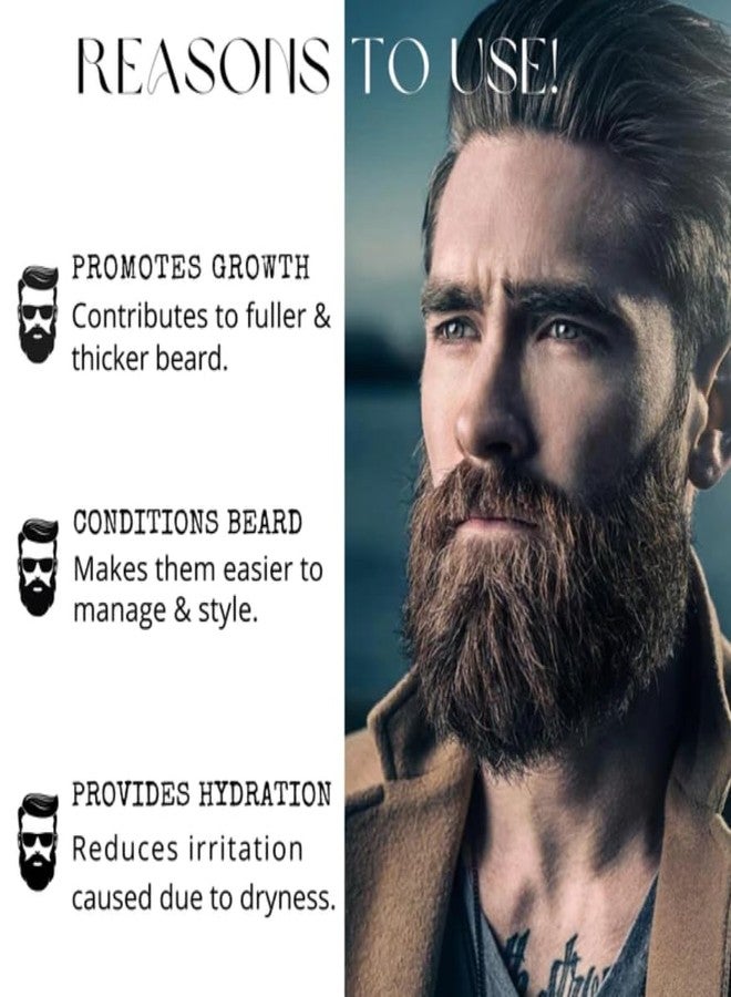 Zenius Beard Hair Growth Oil - 30ML for Faster Beard Growth and Thicker Looking Beard | Natural Actives Only | Best Beard Growth Oil for Men | Nourishes & Strengthens Uneven Patchy Beard - 30ML - Image 4